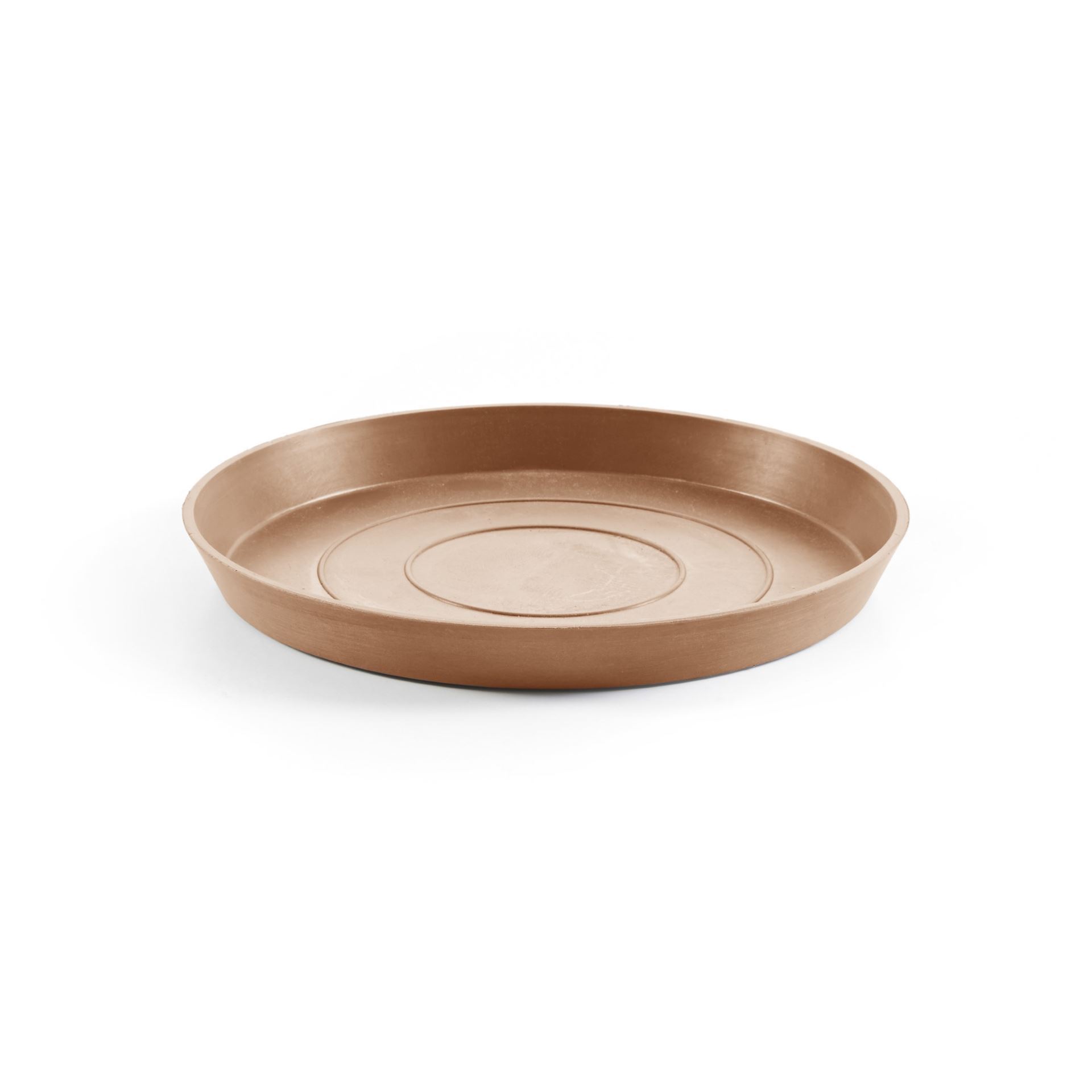 Ecopots onderschotel met waterreservoir - Rond - Terra - Diameter 36,5 x H3,5 cm