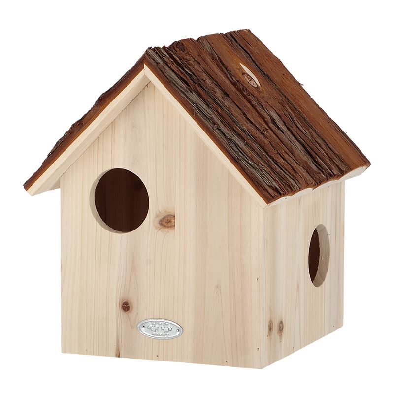 Esschert Design eekhoornhuisje - Dak van boomschors afbeelding