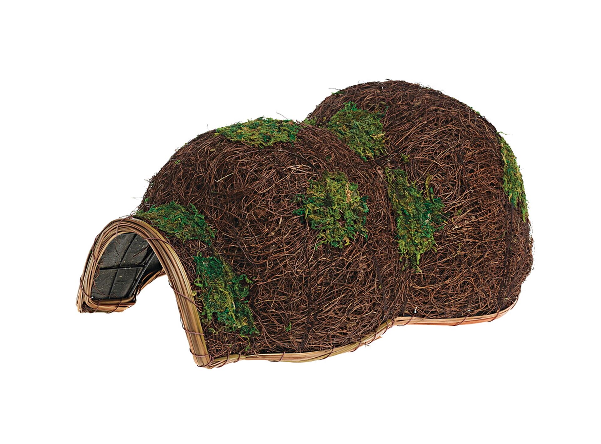 Bûten - Egelhuis met natuurlijke look - L46xB20xH33 cm afbeelding