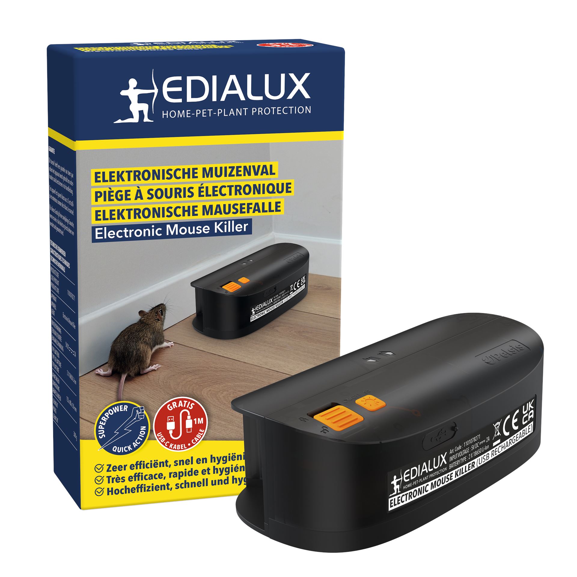 Edialux Electronic Mouse Killer