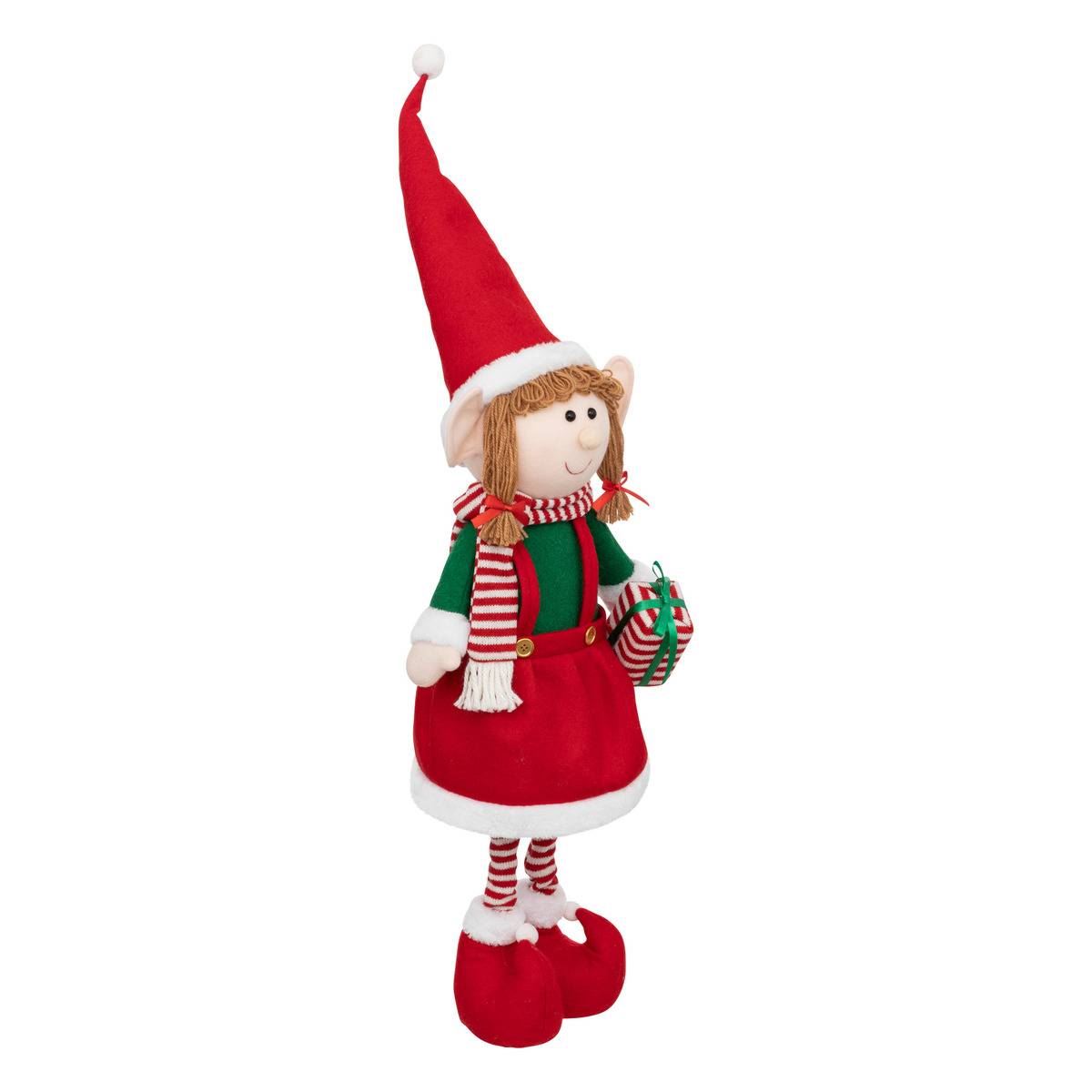 Meerkleurige Telescopische Persoon Lutin Fille - 85 cm afbeelding