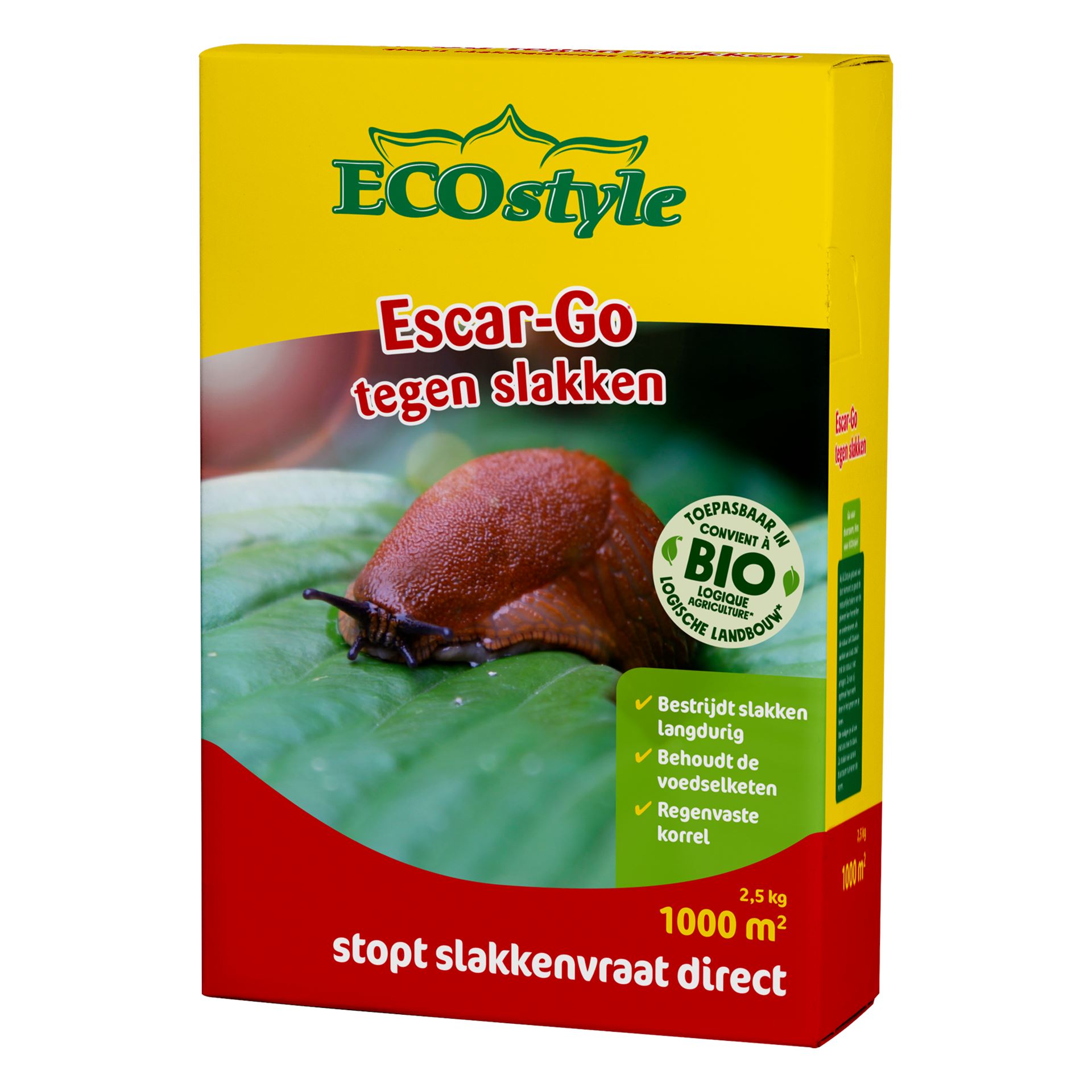 Ecostyle Escar-Go - Slakkenkorrels - 2,5 kg afbeelding