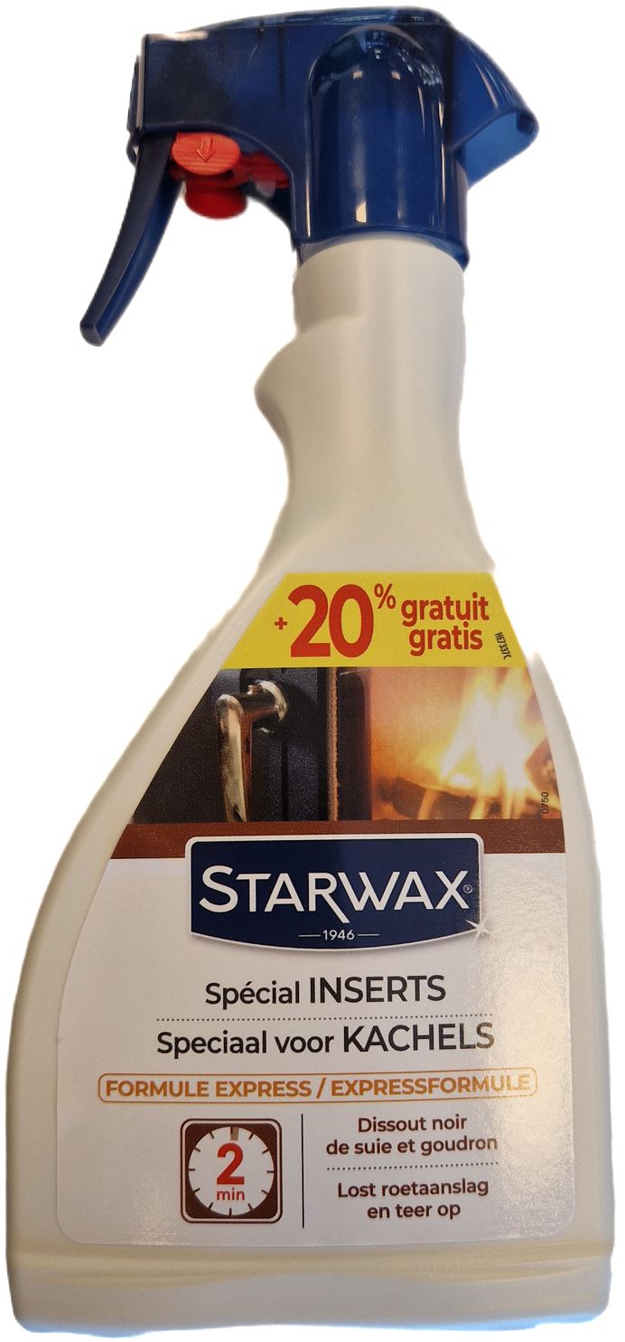 Starwax Express Reiniger voor Inzethaarden 500 ml + 100 ml Gratis afbeelding