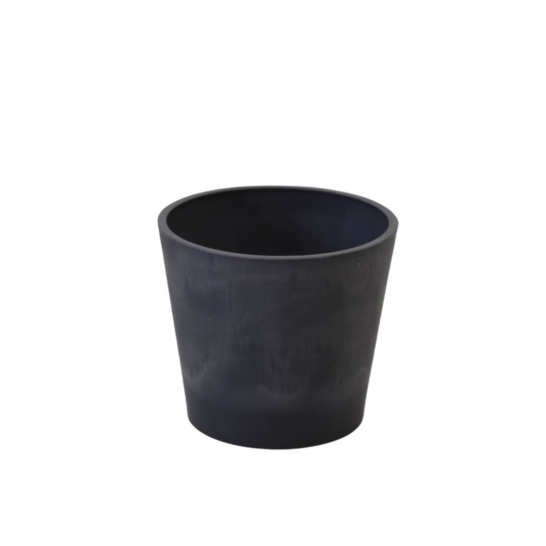 Famiflora pot Amsterdam Mini -Ø 13cm - Zwart afbeelding