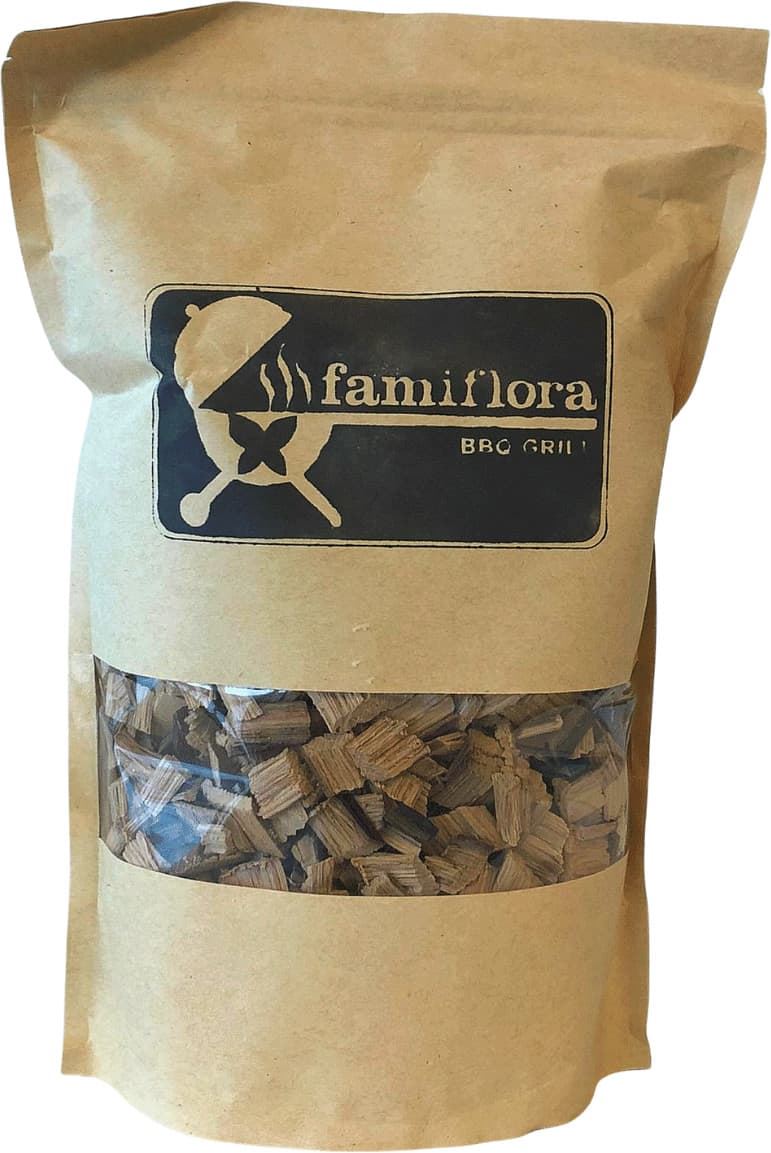 Famiflora BBQ Rooksnippers - Red wine / rode wijn - 1700 ml afbeelding