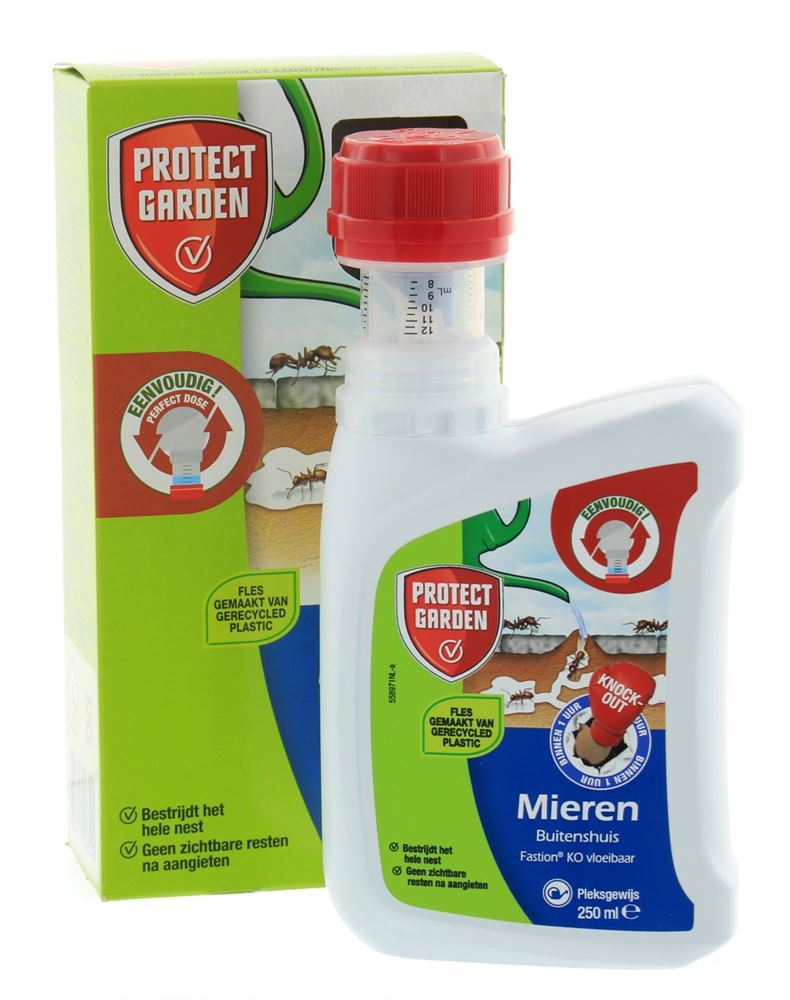 Protect Garden Fastion KO 250ml– Mierenmiddel – Voor buitengebruik – Snelle werking – Bestrijdt het hele nest afbeelding