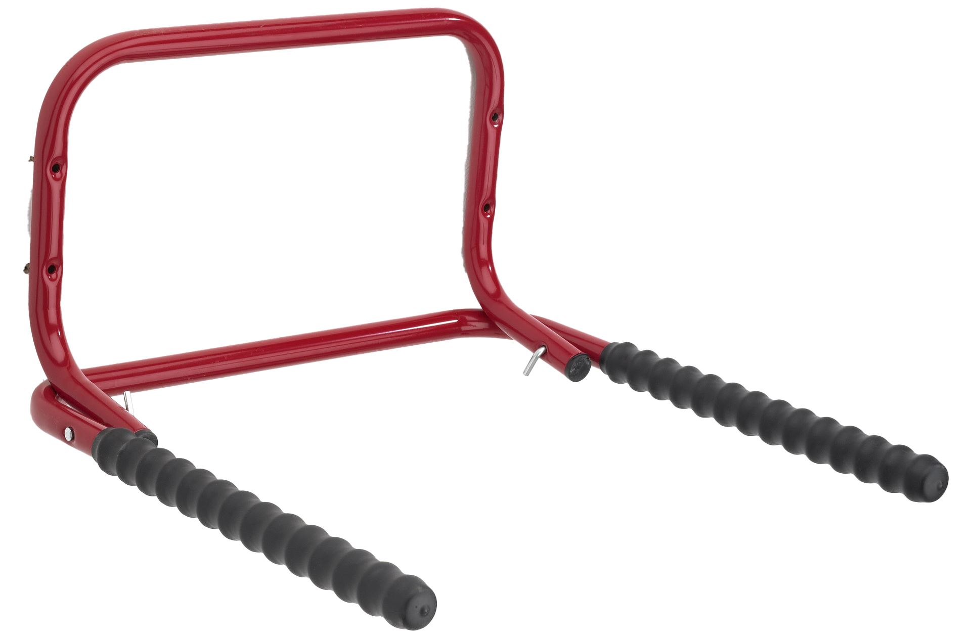 Mottez wandhouder inklapbaar rood - Fietsenrekken en -haken - 51x52x30cm afbeelding