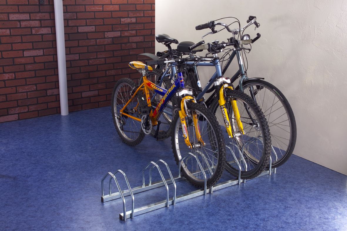 Mottez fietsenrek 1 niveau - Fietsenrekken en -haken - 26x133cm afbeelding