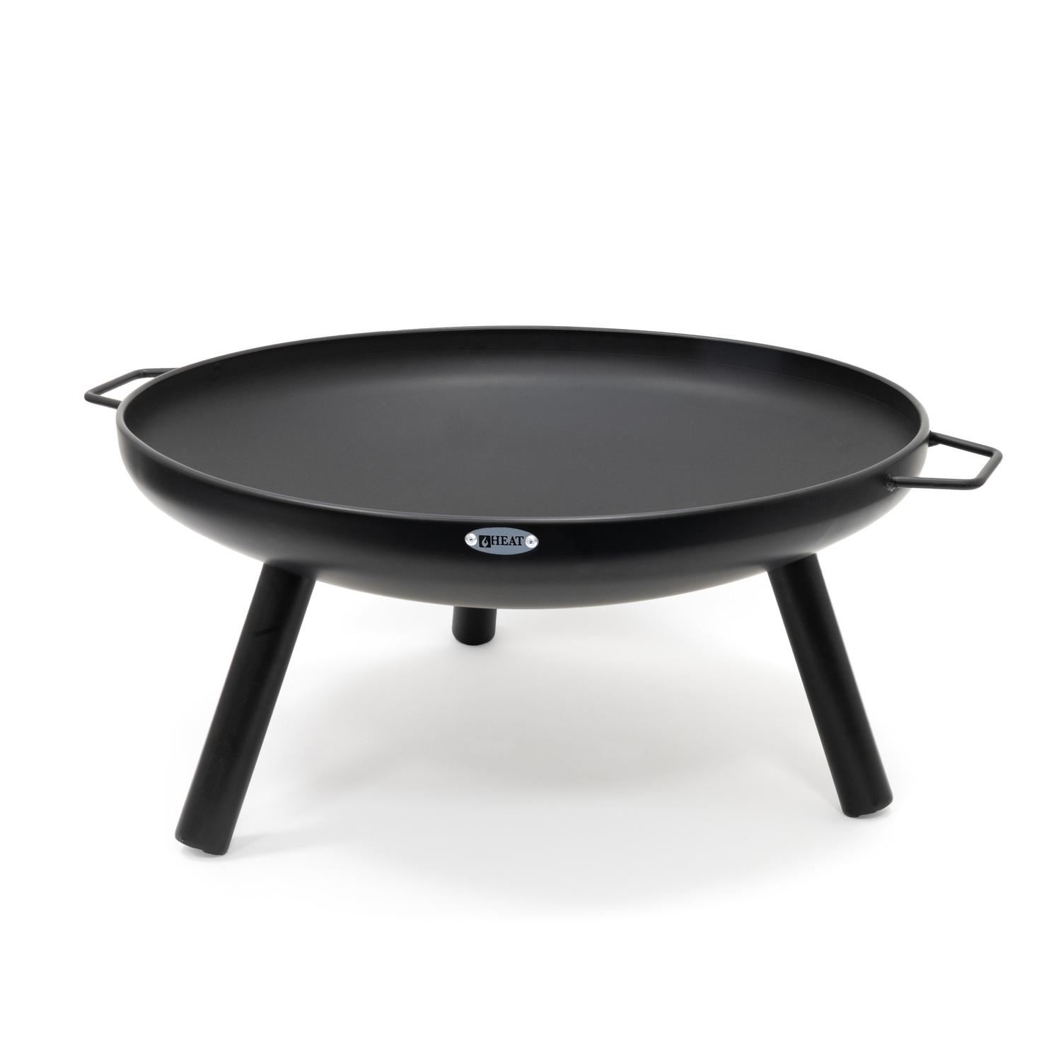 HEAT Vuurschaal Classic Feet & Handle - Zwart - Ø 60 cm