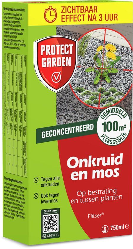 Flitser 750ml concentraat tegen onkruid en mos afbeelding
