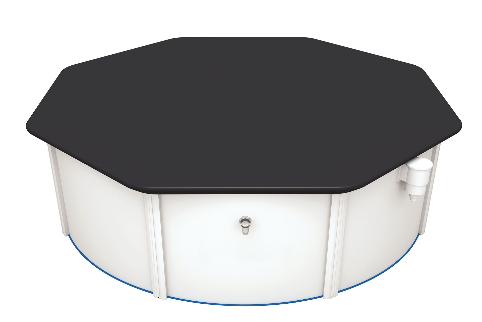 Bestway afdekzeil - rond - Diameter 396 cm afbeelding