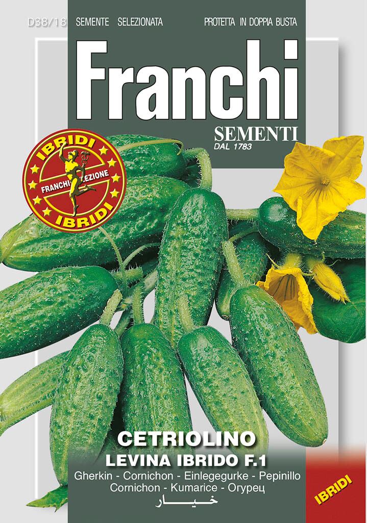 Franchi Sementi Augurk zaden - Cetriolino Levina F1 afbeelding