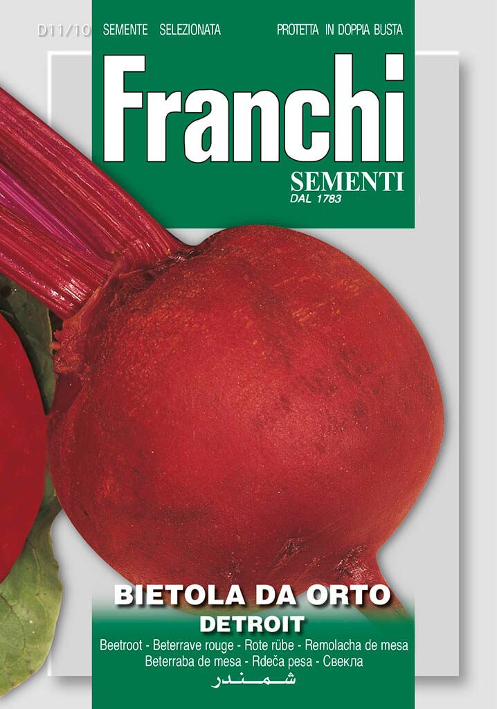 Franchi Sementi Bieten/Kroten zaden - Bietola Da orto Detroit afbeelding
