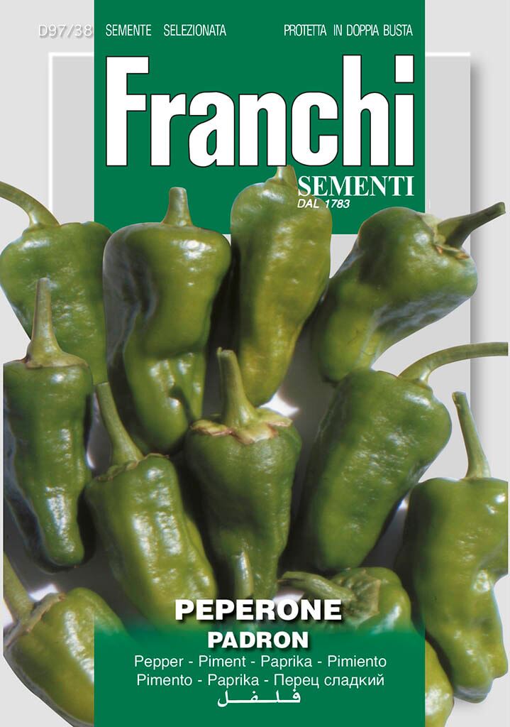 Franchi Sementi Peper zaden - Peperone Padron afbeelding