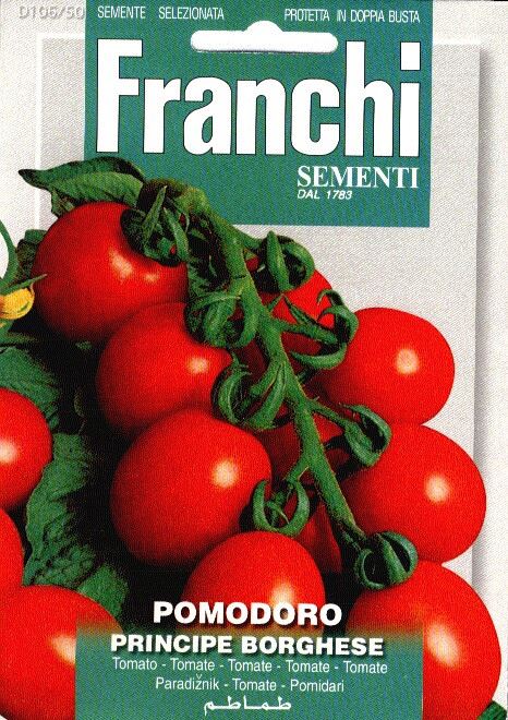 Franchi Sementi Trostomaat zaden - Principe Borghese afbeelding