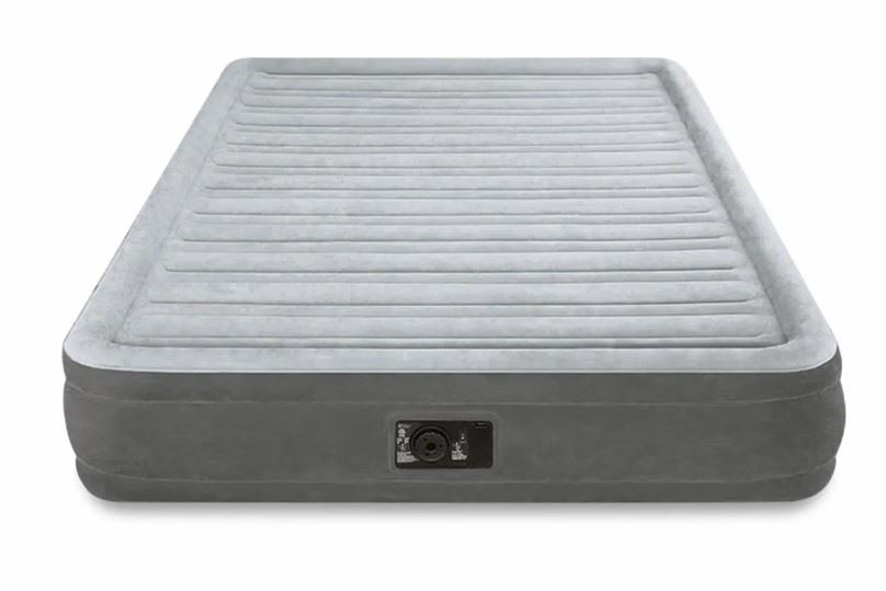 Intex Luchtbed Full Comfort Plush - 191x137x33 cm - Met ingebouwde pomp en reistas afbeelding