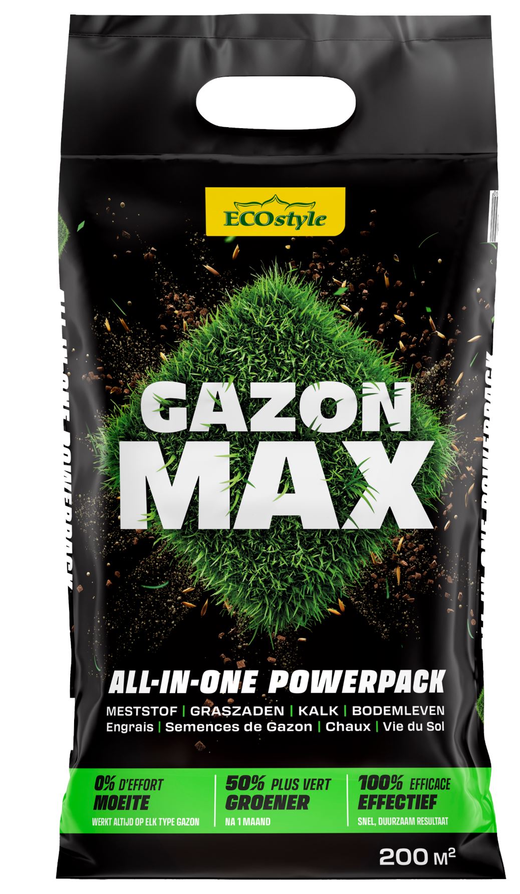 Ecostyle gazonmeststof GazonMax - 10kg voor 200m² afbeelding