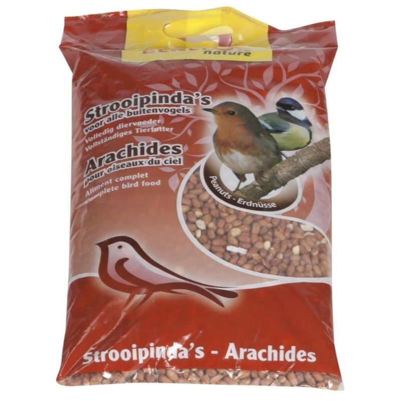 Kinlys gepelde noten 4kg voor alle buitenvogels - Geliefd bij mezen, roodborstjes, mussen, vinken en spechten afbeelding