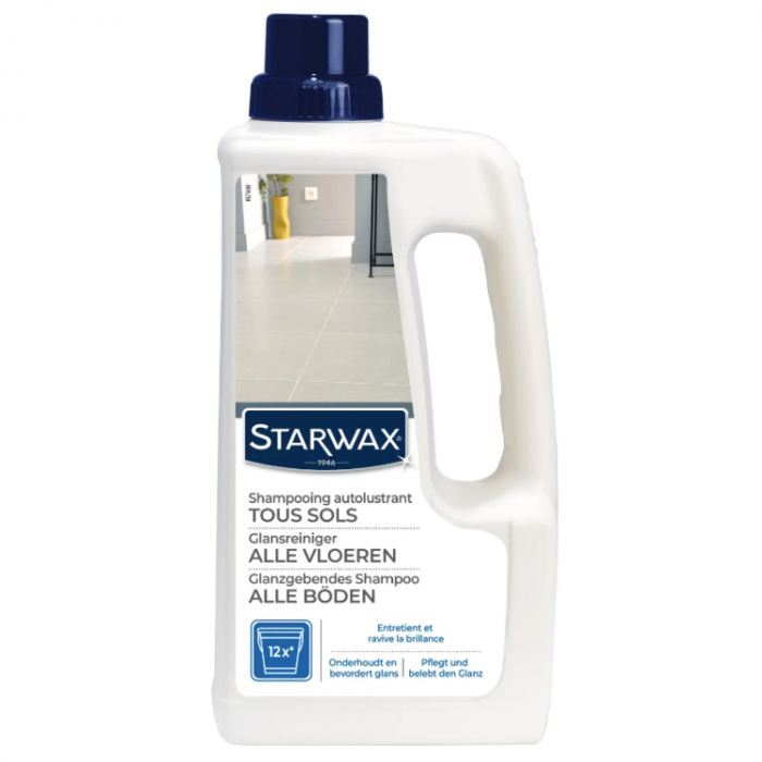 Starwax glanzende shampoo voor tegelvloeren - 1L afbeelding