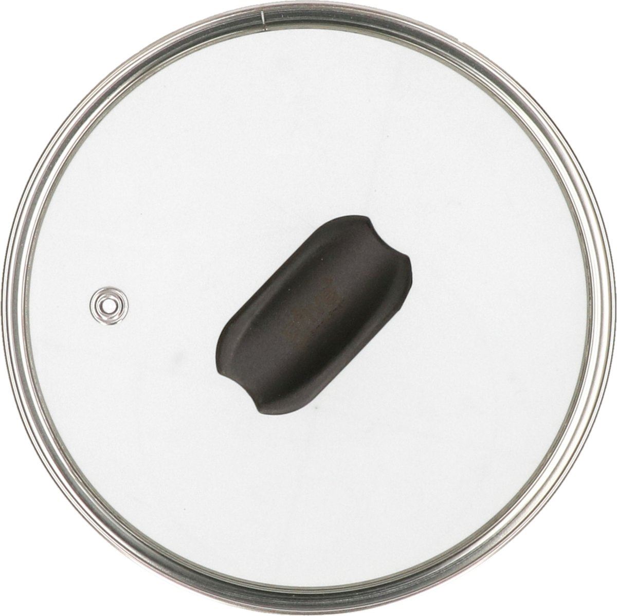 Transparant Glazen Deksel met Diameter van 30CM - Vaatwasserbestendig afbeelding
