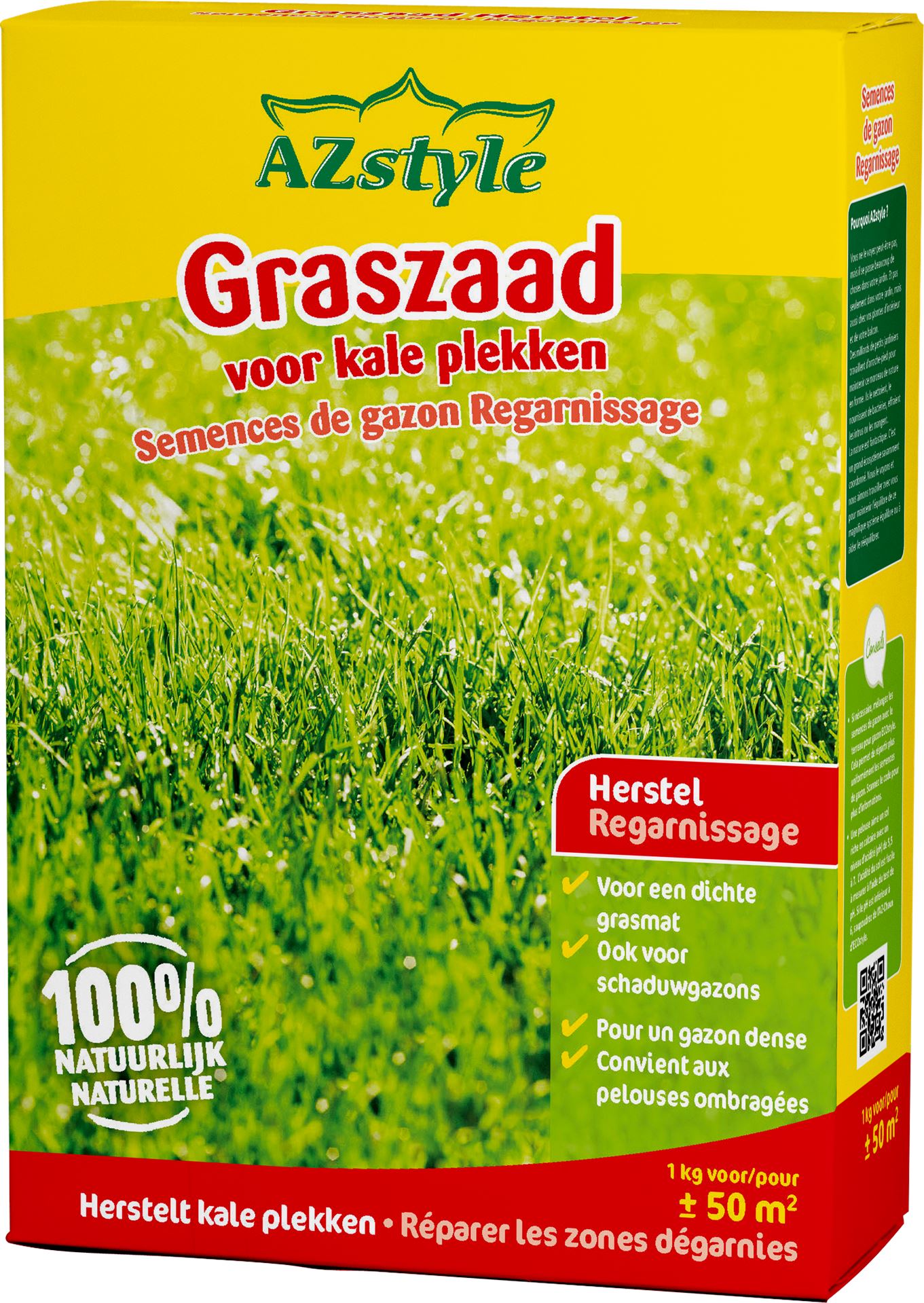 Ecostyle Graszaad 1kg voor 50m² - Herstel afbeelding