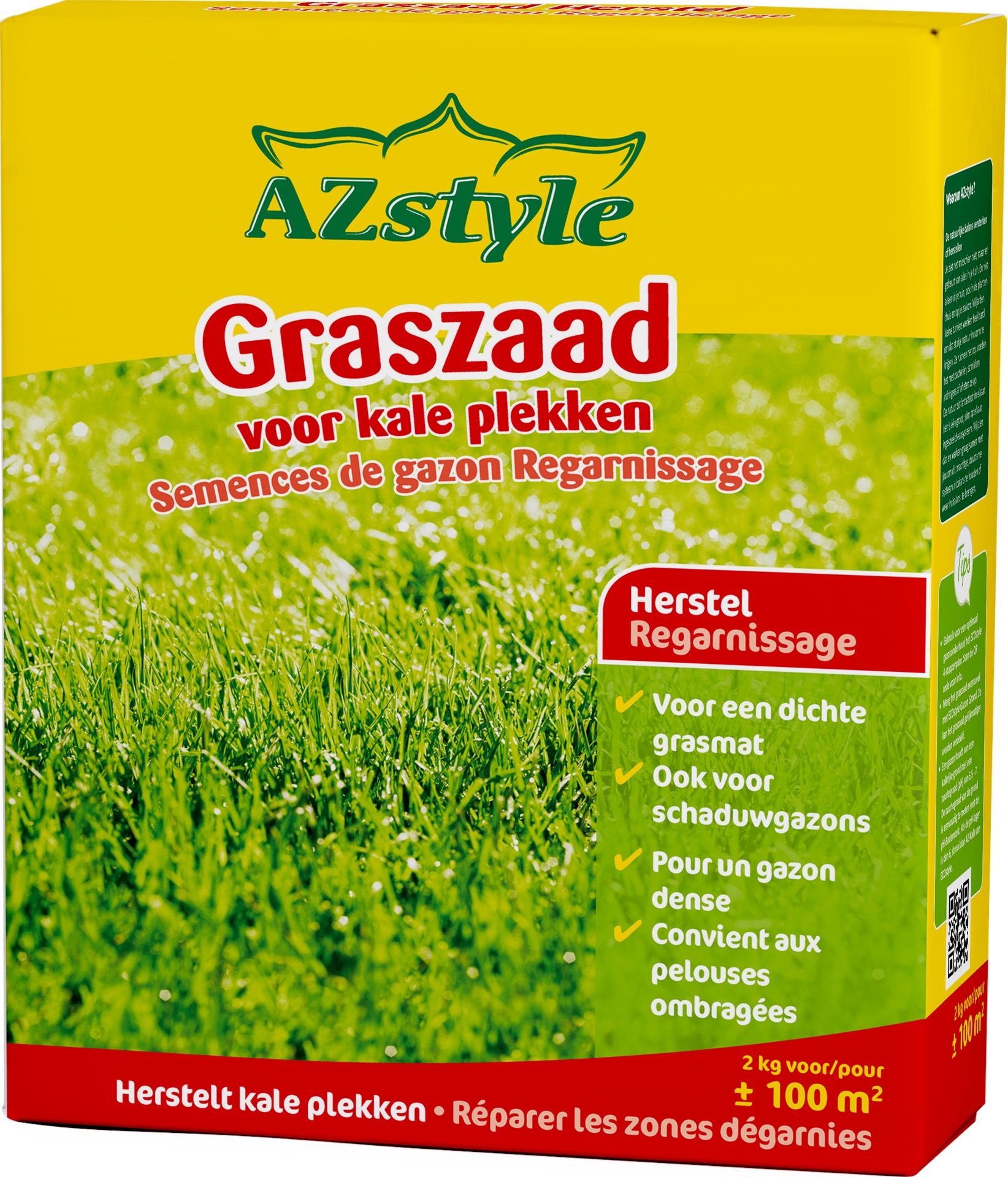 Ecostyle Graszaad 2kg voor 100m² - Herstel afbeelding
