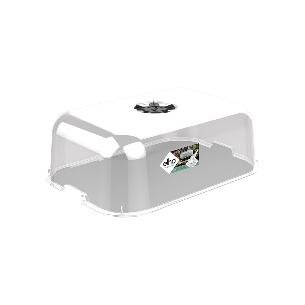 elho kweekhuis M - Green Basics - Transparant -  36cm x 26cm x 13cm afbeelding