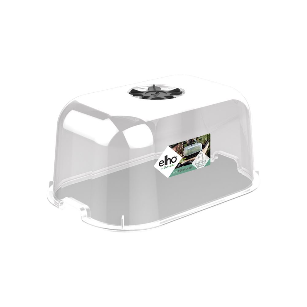 elho kweekhuis S - Green Basics - Transparant -  24cm x 17cm x 13cm afbeelding