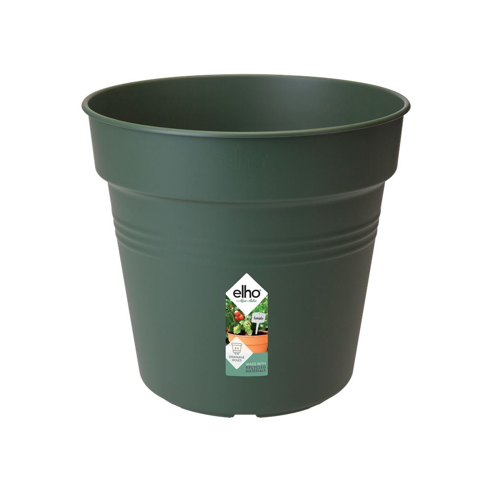 elho Green Basics Kweekpot 35 - Blad groen (Groen) -Ø 35 x H 32 cm - Ideaal voor binnen en buiten - 100% gerecycled afbeelding