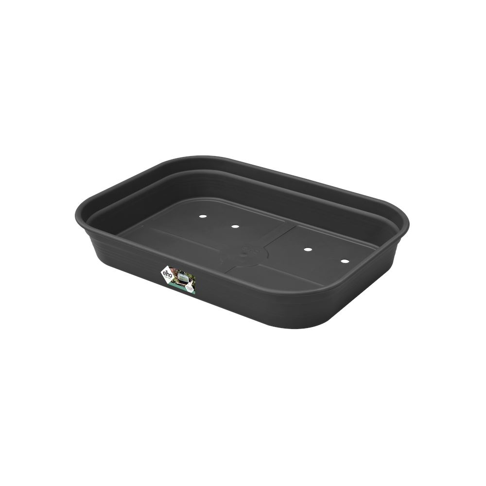elho kweektray M - Green Basics - Zwart - 36cm x 27cm x 6cm afbeelding