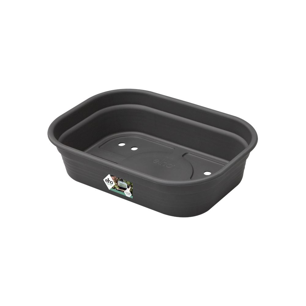 elho kweektray S - Green Basics - Zwart - 24cm x 17cm x 6cm afbeelding
