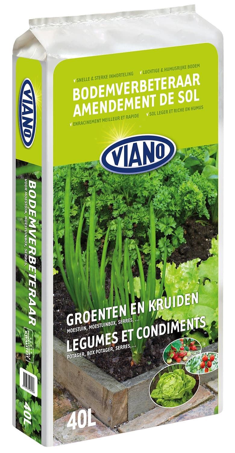 Viano Bodemverbeteraar Groenten&Kruiden - 40L afbeelding