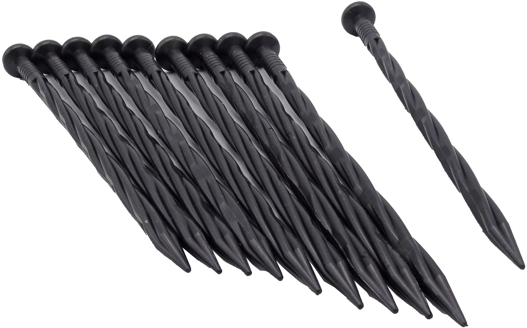 Nature grondpen zwart H20cm 10x voor borderrand H5cm afbeelding