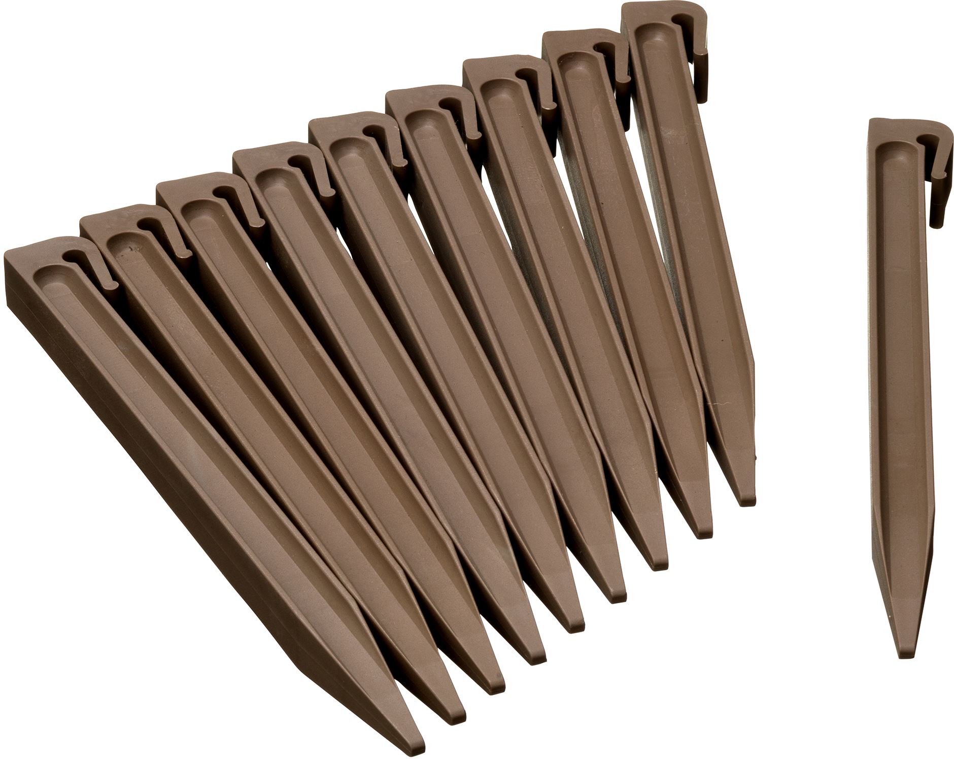 Nature Grondpen taupe H26,7cm 10x voor borderrand 6040632