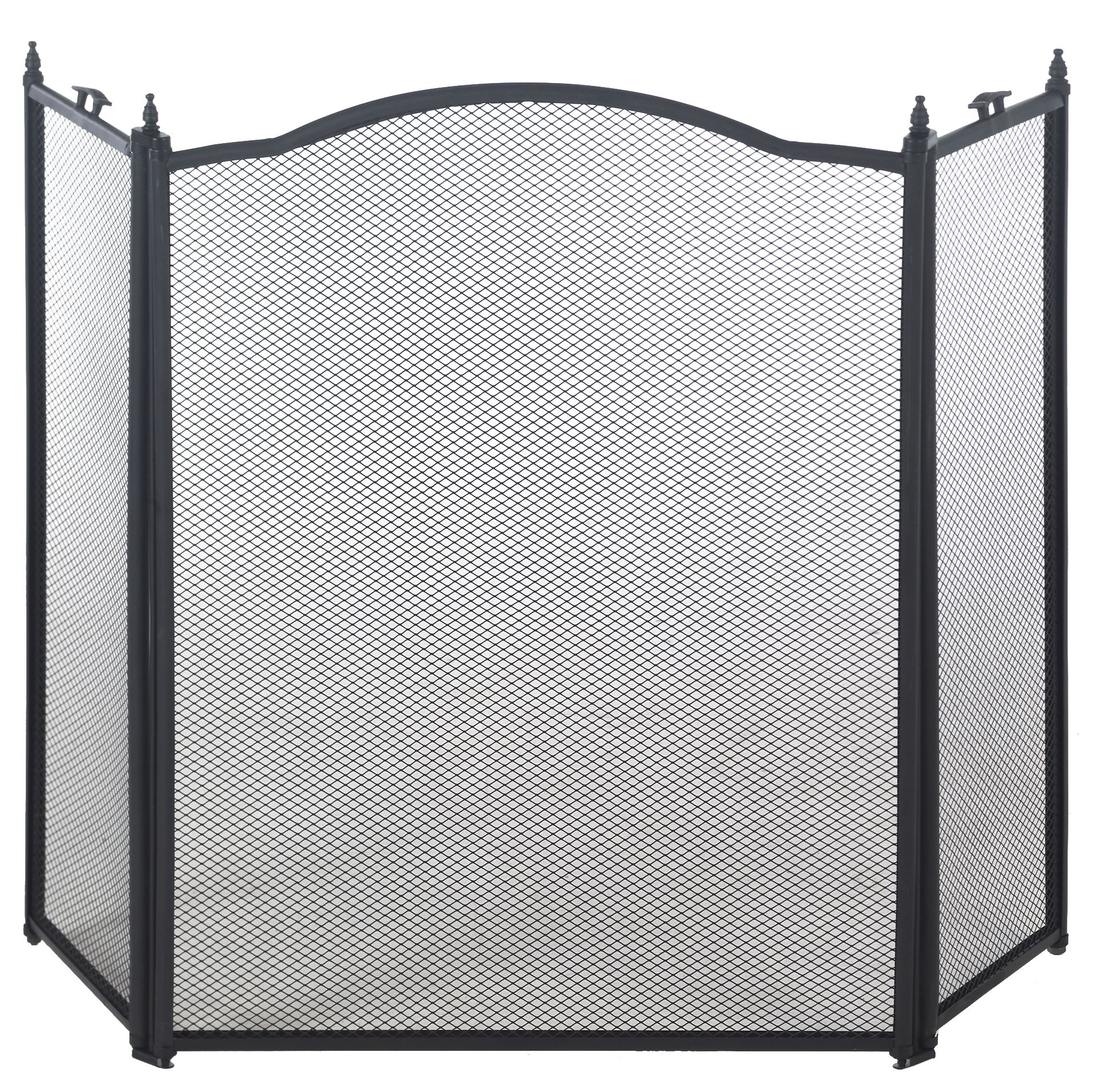 Practo Home haardscherm classic - 96,1 x 62 cm - Zwart afbeelding