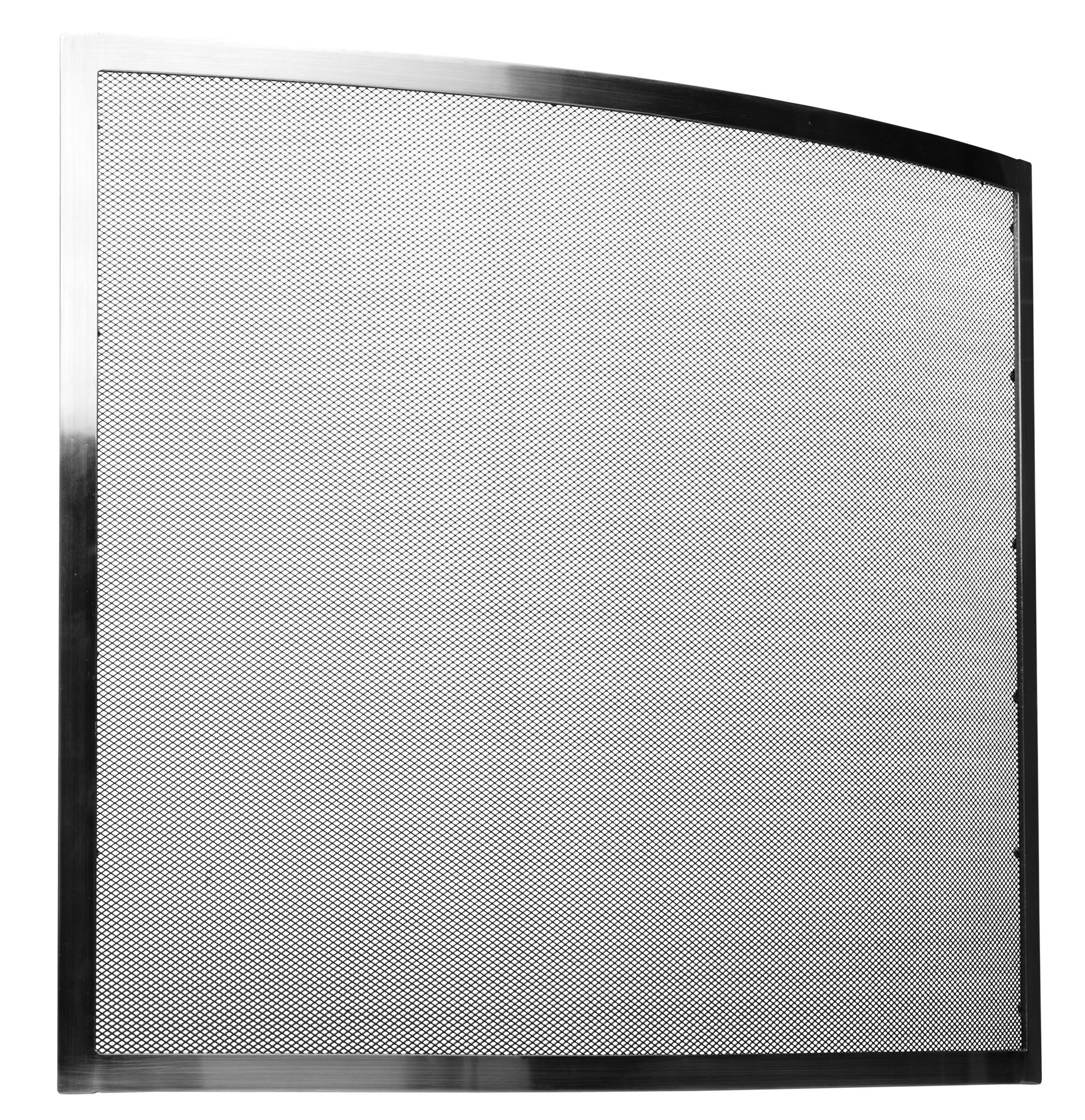 Practo Home haardscherm design - 68,9 x 63,5 cm - Nikkel afbeelding