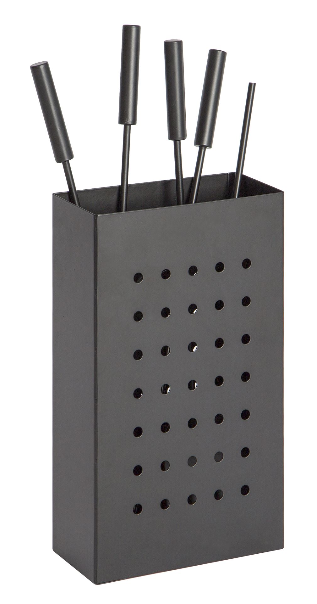Practo Home haardset vesuvius - 10 x 21 x 36 cm - Zwart afbeelding