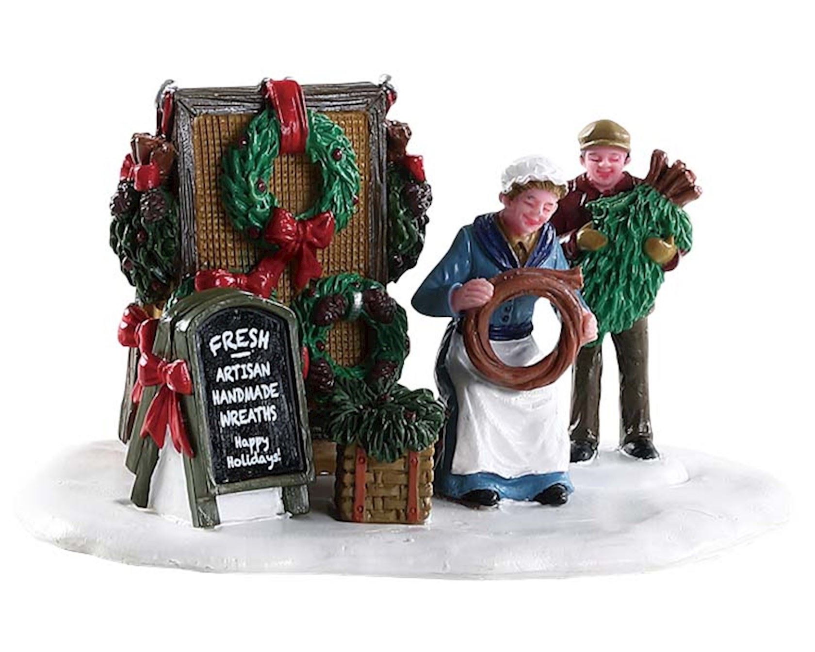 Lemax -'Handmade Wreaths'- Figuur afbeelding