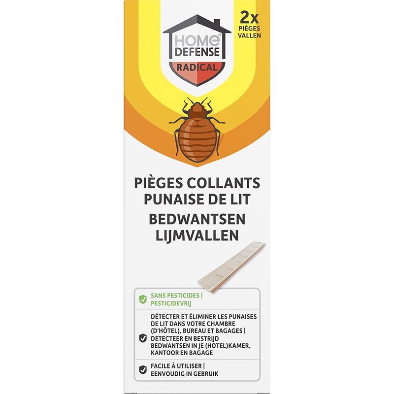 Home Defense Lijmvallen– 2 stuks – tegen bedwantsen afbeelding