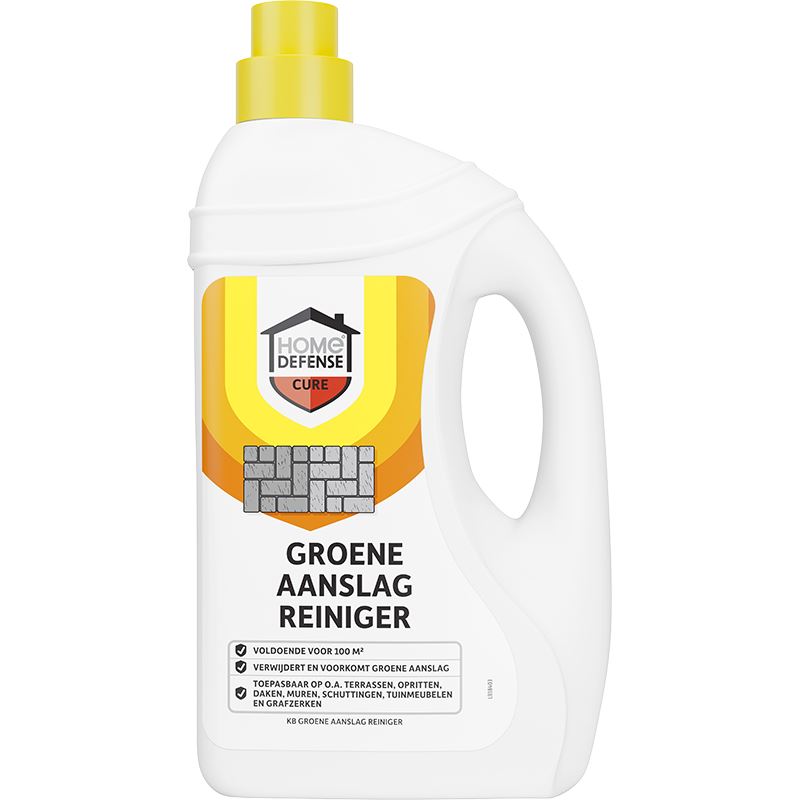 Home Defense Groene Aanslagreiniger Concentraat - 1L - Voor 100m² - Zonder Naspoelen afbeelding
