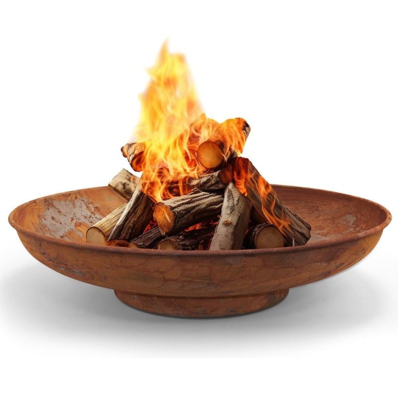 HEAT vuurschaal Classic– diameter 60 cm – roestkleur afbeelding