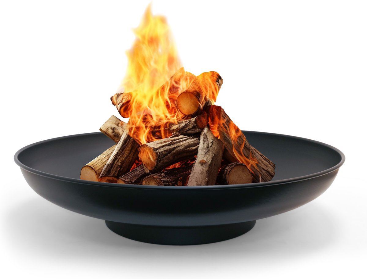 HEAT vuurschaal Outdoor Living Classic– Ø90 cm – zwart afbeelding