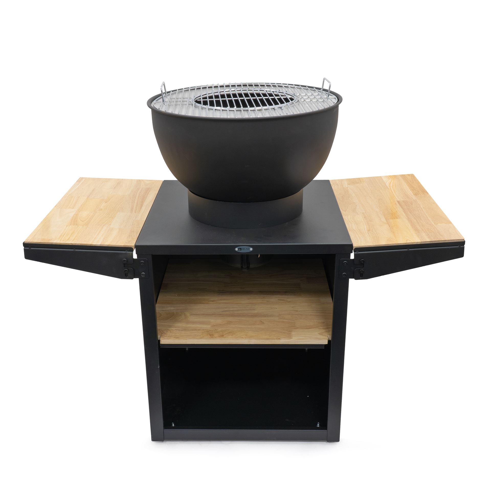HEAT buitenkeuken Kjok met snijplank – L122 x B60 x H93 cm – zwart