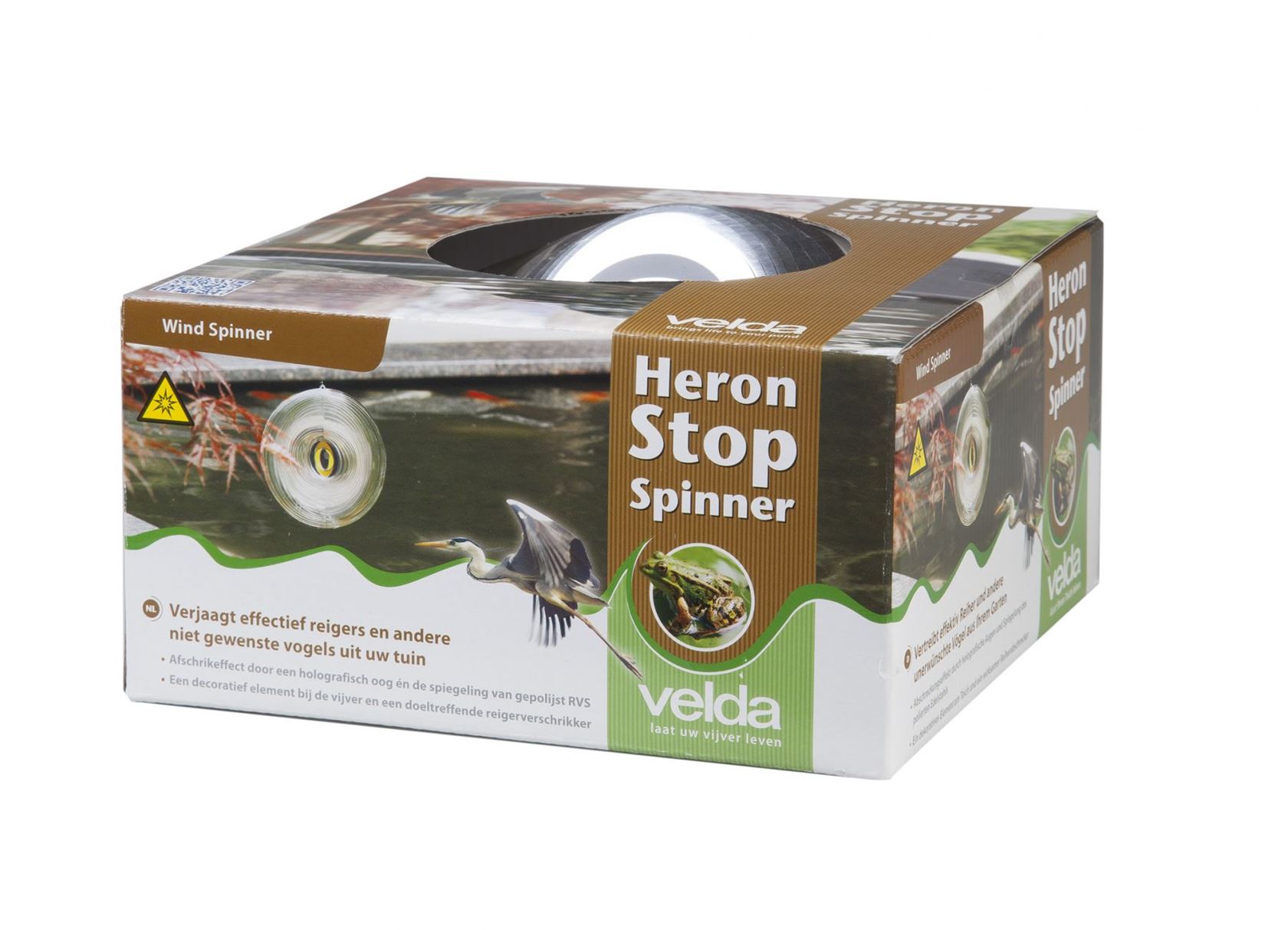 Velda Heron Stop Spinner - draaiende hanger om reigers en duiven te verjagen afbeelding