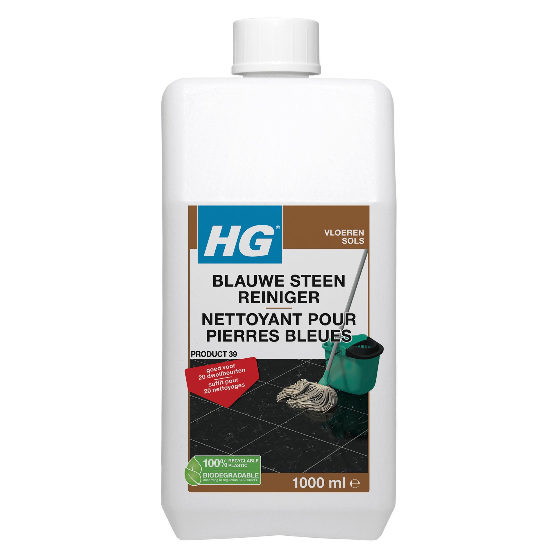 HG blauwe steen en hardsteen verwijderaar - 1L afbeelding