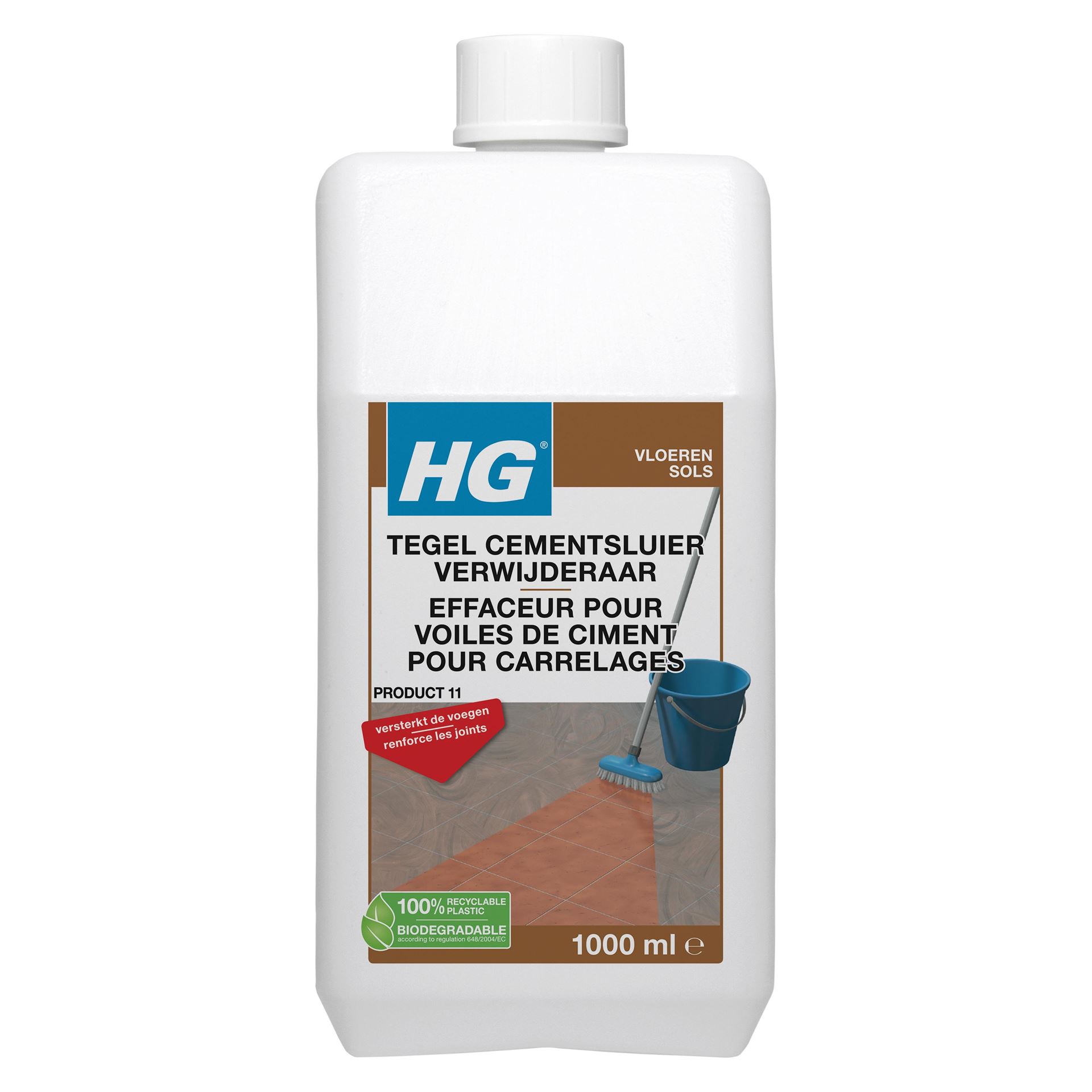 HG cementsluierverwijderaar extra krachtig - 1L afbeelding