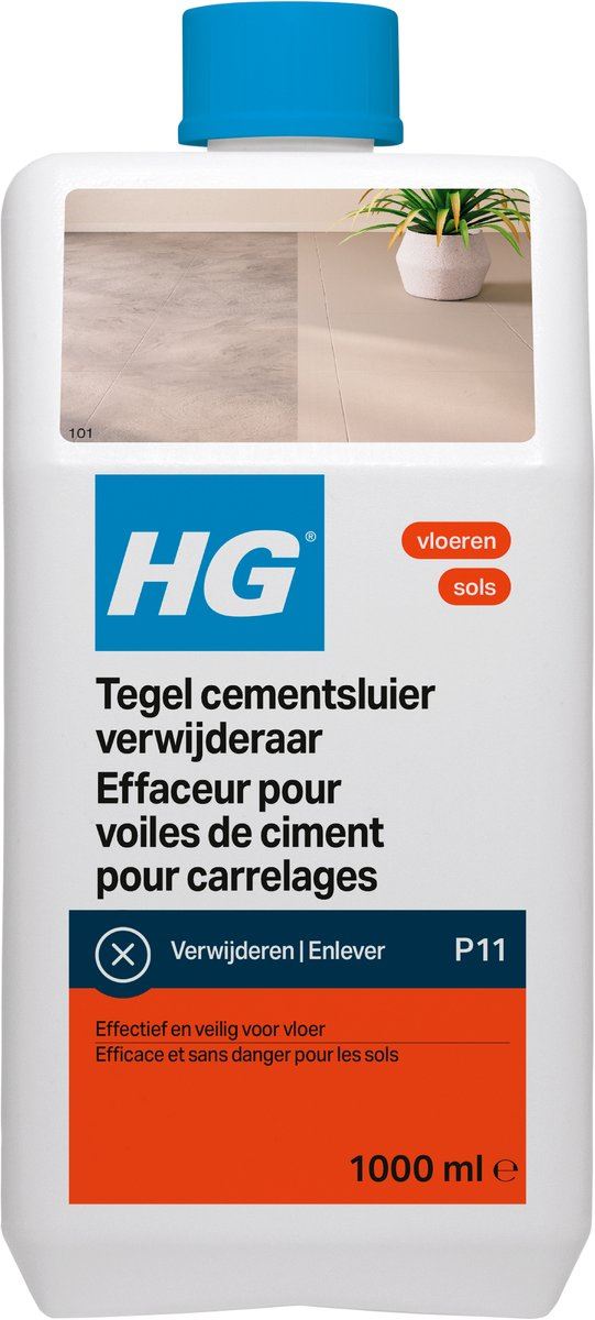 HG Cementsluierverwijderaar (P11) - 1L - Extra krachtig - Versterkt voegen