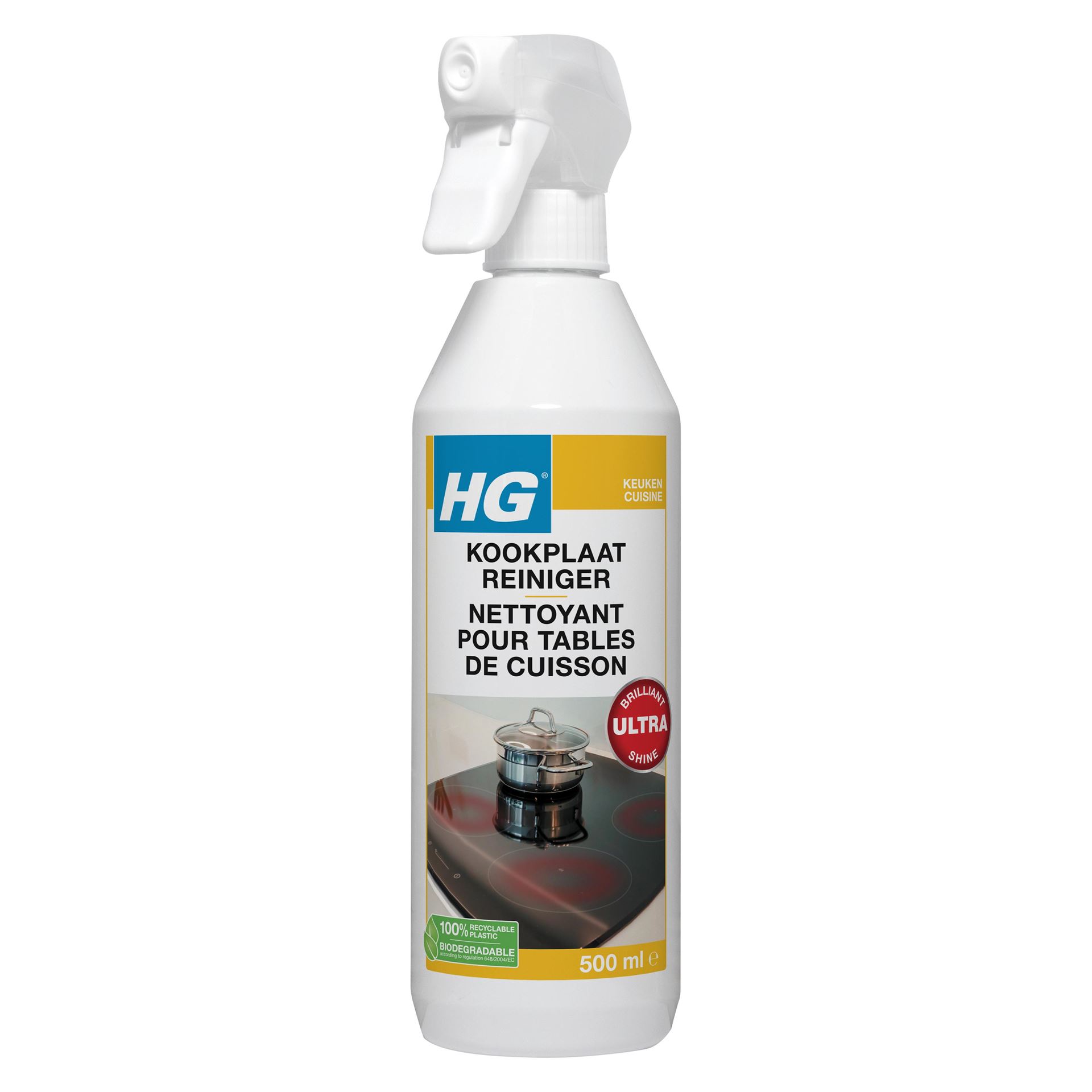 HG kookplaat reiniger elke dag - 500ML afbeelding