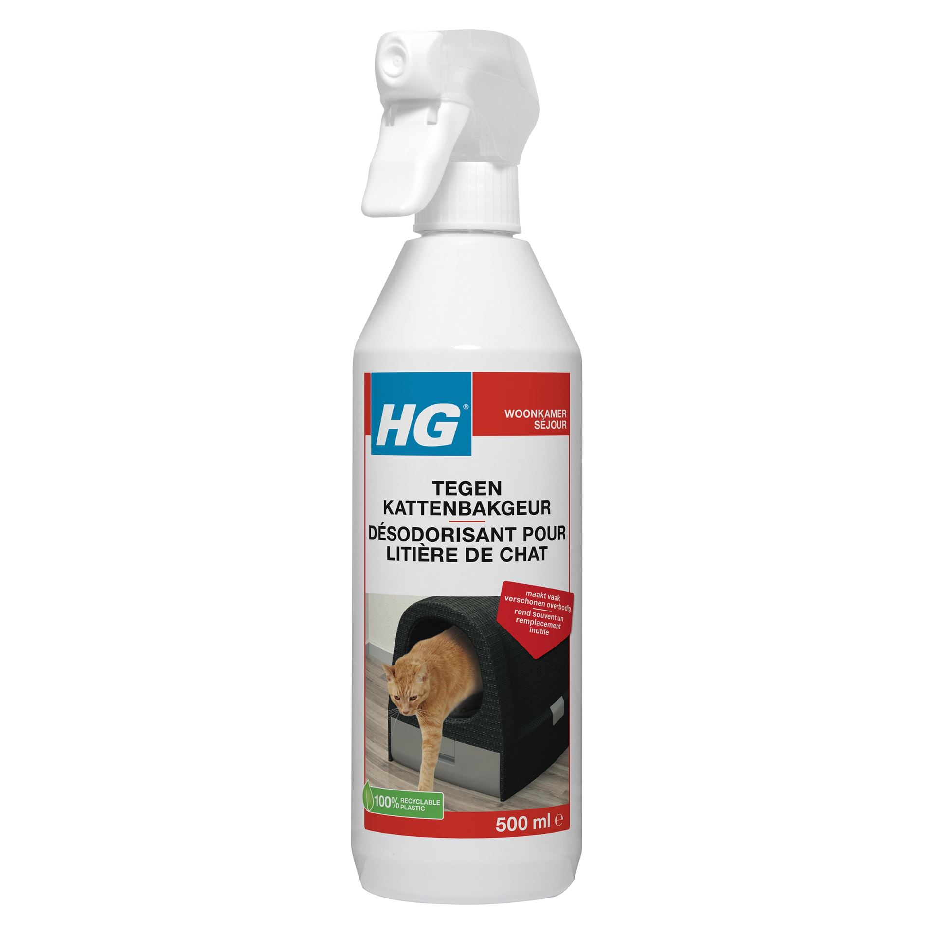 HG tegen kattenbakgeur - 500ml afbeelding