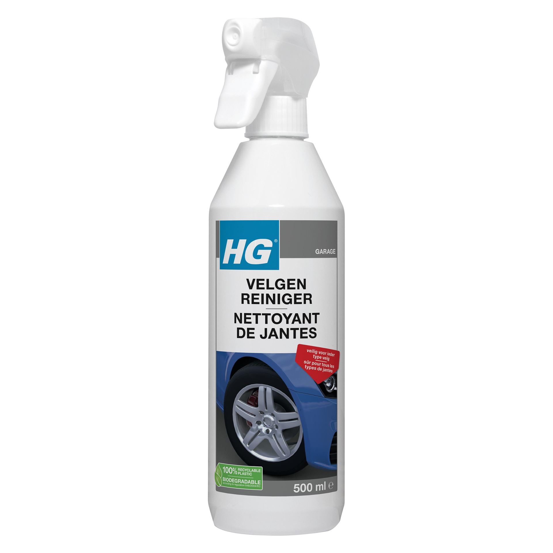 HG velgen reiniger - 500ml afbeelding
